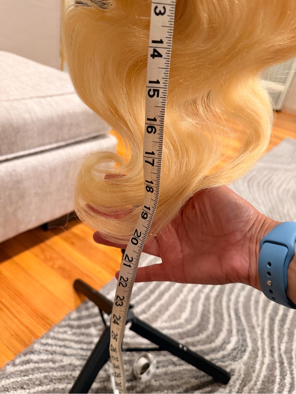 24” Blonde #613 Body Wave Human Hair Wig 13x6 HD Lace Front #068 - Picture 5 of 16